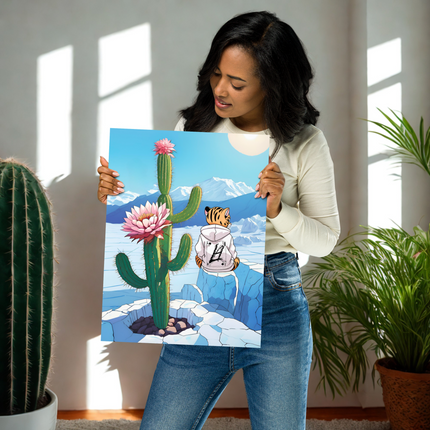 Affiche murale - Cactus de Sibérie