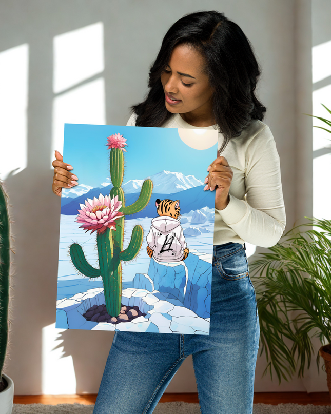 Affiche murale - Cactus de Sibérie